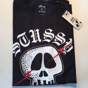 STUSSY Buffalo Soldiers black tee
